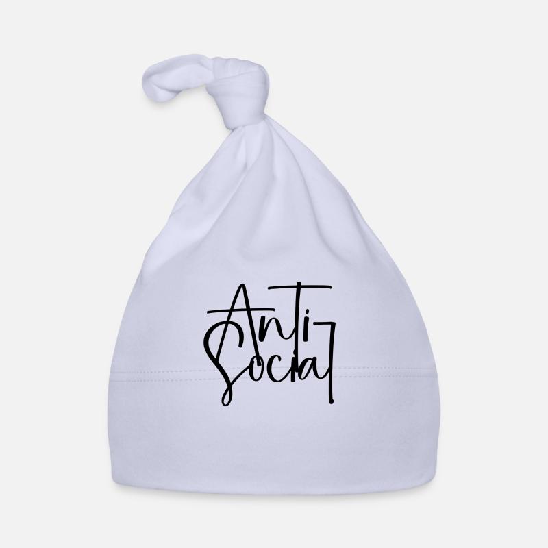 Anti-social Organic Baby Cap
