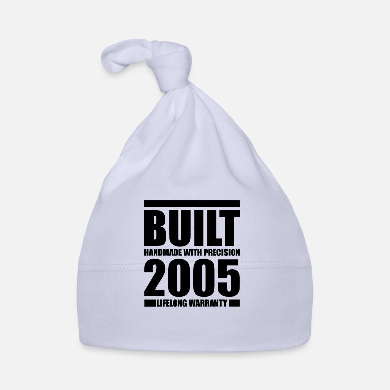 Cadeau Année de naissance 2005 Anniversaire Bonnet bio Bébé