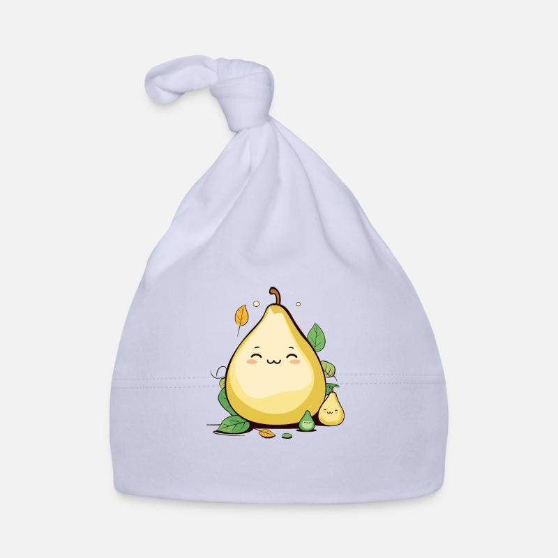 Trio Pearfect - Bonnet bio Bébé - ciel