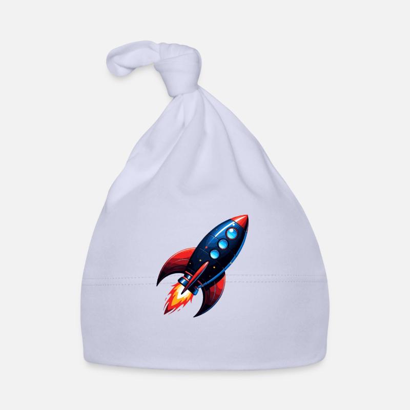 Rocket Launch Starter Organic Baby Cap