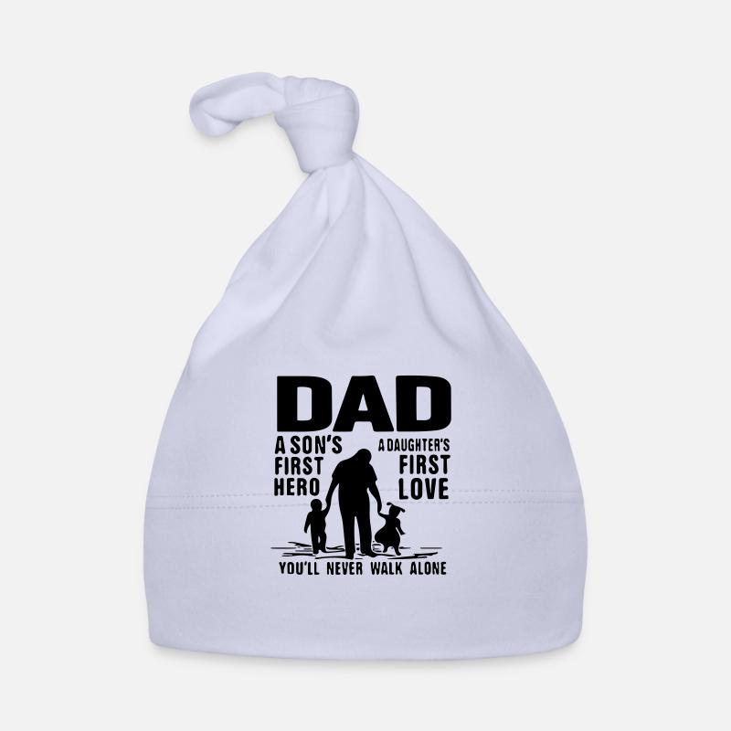 Papa, der erste Held eines Sohnes, die erste Liebe einer Tochter Baby Bio-Mütze