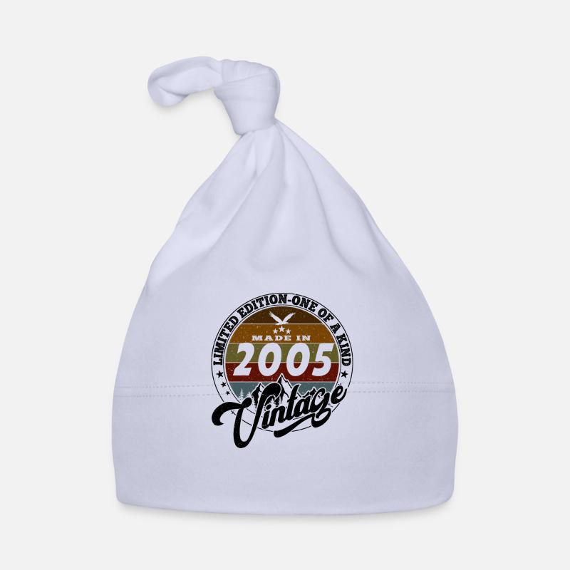 Elegant Vintage: 2005 Retro Gift 2005 2025 Organic Baby Cap