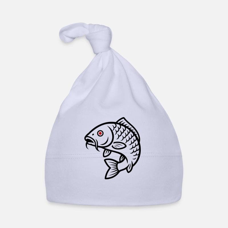 Carp Fish Organic Baby Cap