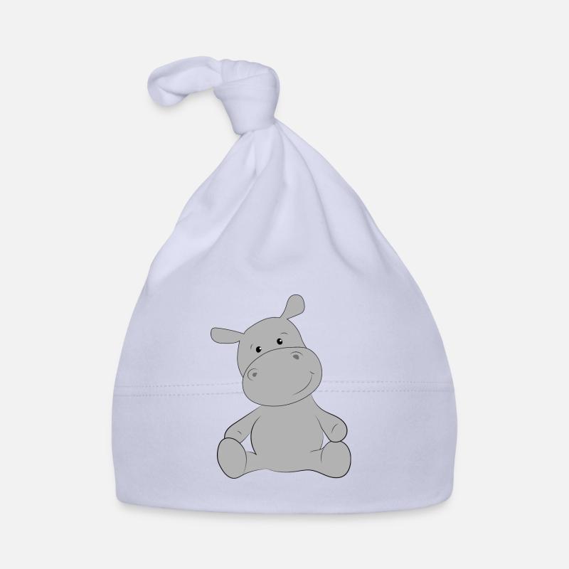 Nilpferd Baby Bio-Mütze
