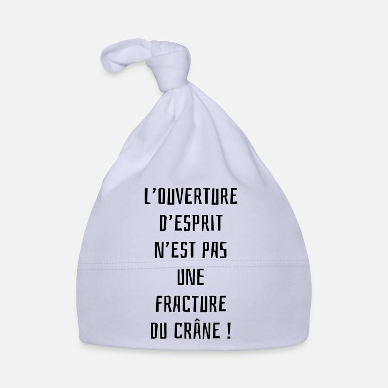 Open your Mind ! Organic Baby Cap