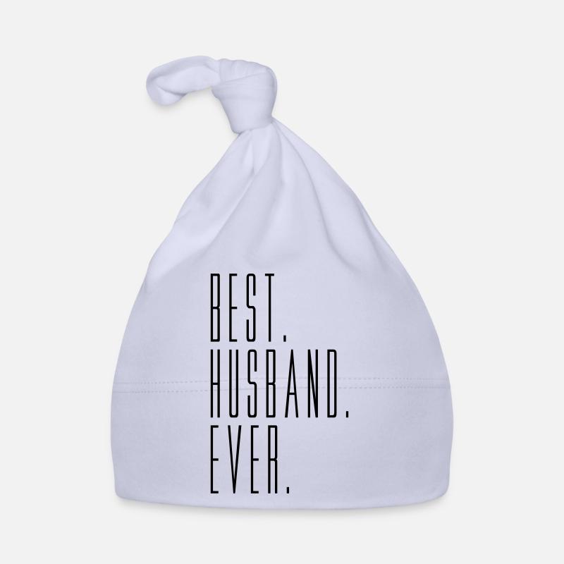 best husband ever ehemann husband text junggeselle Baby Bio-Mütze