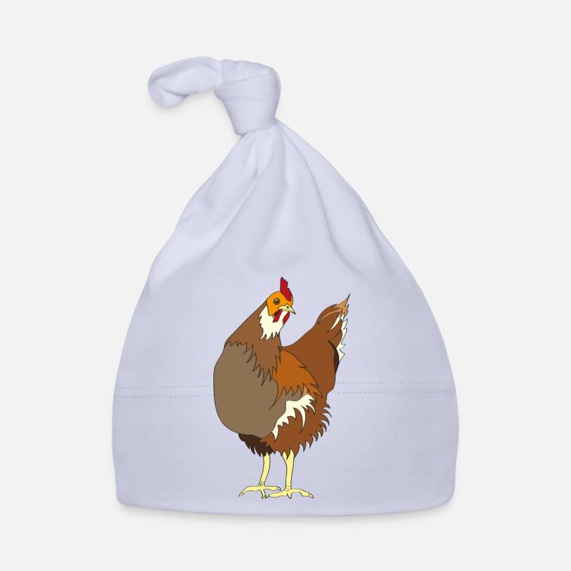 Chicken Organic Baby Cap
