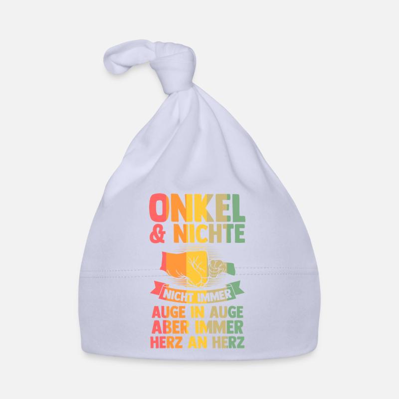Patenonkel Pate Taufpate Geschenk Baby Bio-Mütze