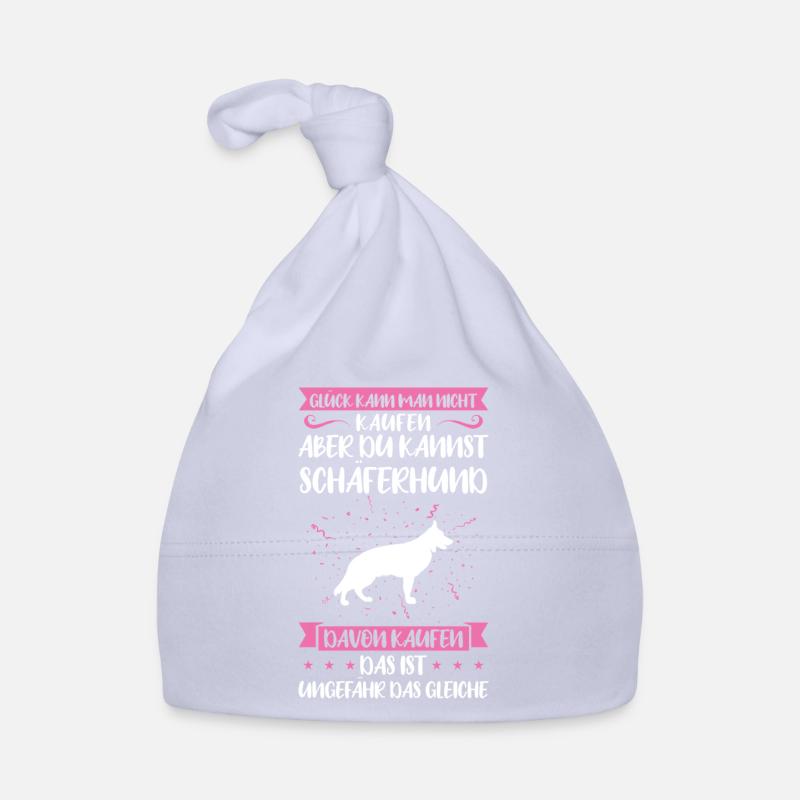 Schäferhund Hund Schäferhunde Geschenk Baby Bio-Mütze