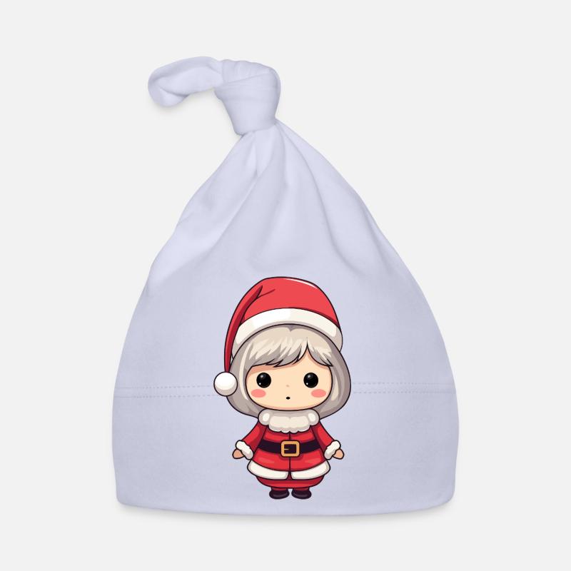 Chibi Santa Mädchen Baby Bio-Mütze