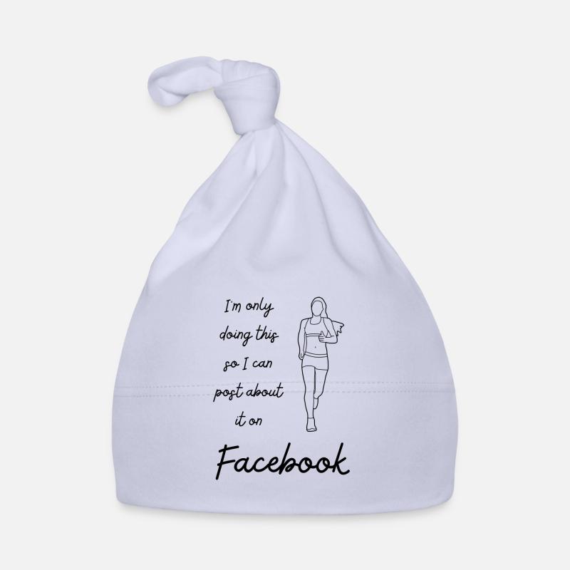 I m only doing this - Facebook Baby Bio-Mütze