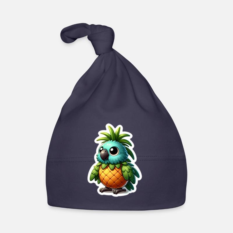 Petit perroquet mignon Bonnet bio Bébé