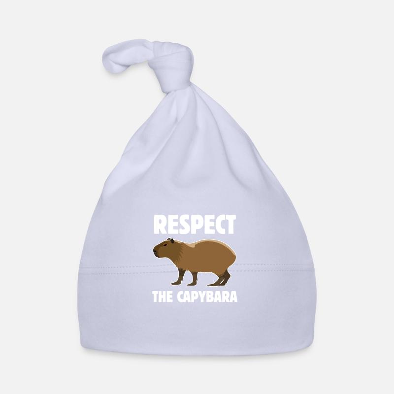 Respectez le mignon Capybara - Cadeau - Dire Bonnet bio Bébé
