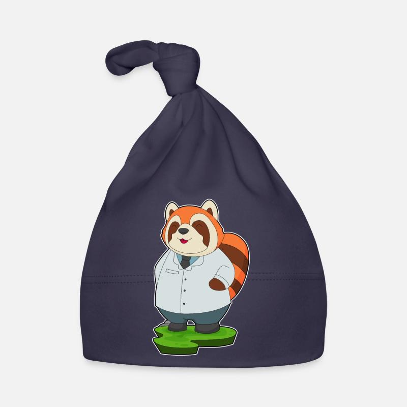 Roter Panda Arzt Baby Bio-Mütze