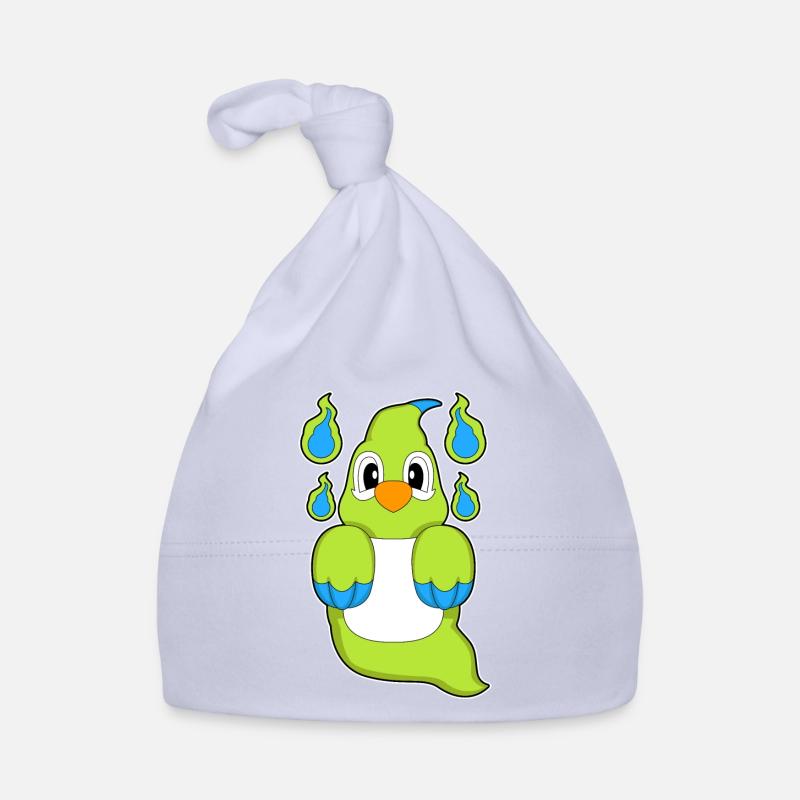Fantôme perroquet Bonnet bio Bébé