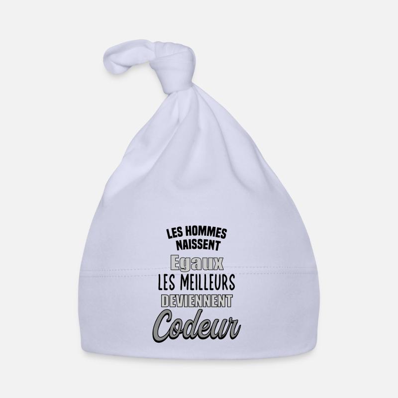 Hommes égaux, les meilleurs deviennent Codeur Bonnet bio Bébé
