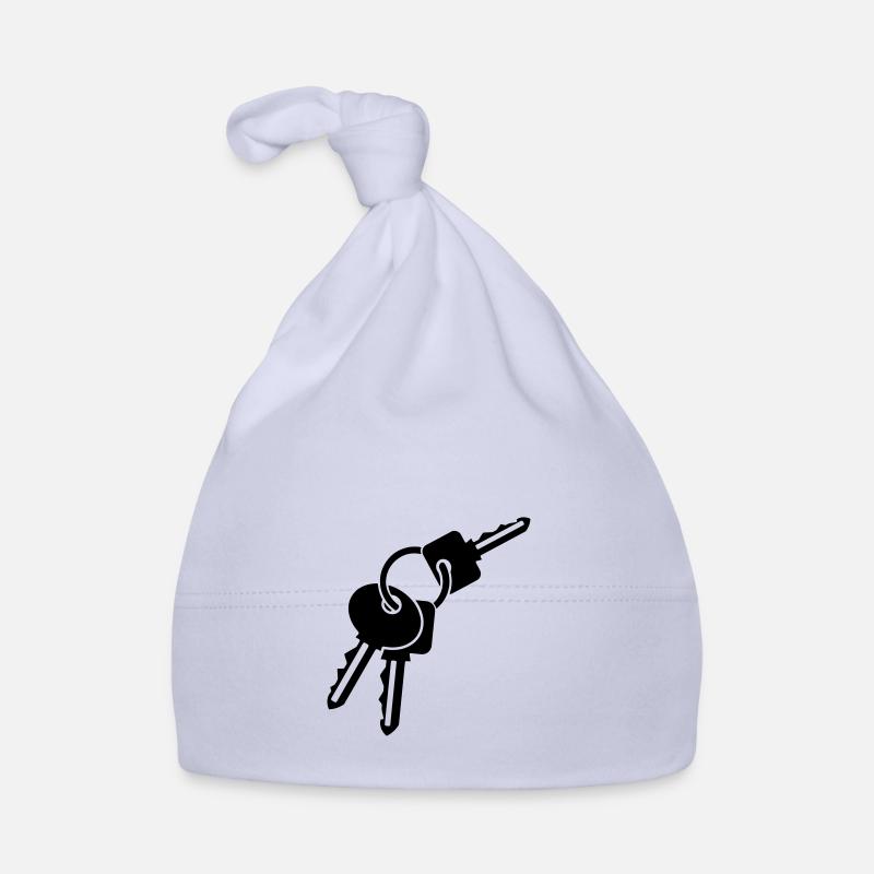 Keychain - three keys - gift idea Organic Baby Cap