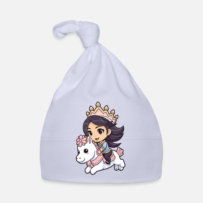 Bande dessinée de cheval de princesse Bonnet bio Bébé