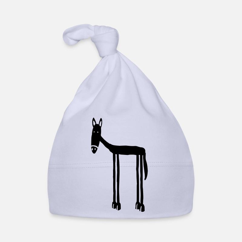 Pferd Baby Bio-Mütze