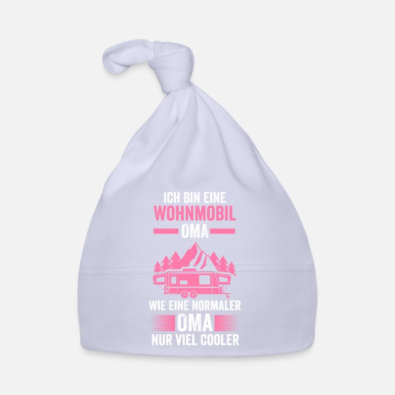 Camper Camping Wohnmobil Geschenk Baby Bio-Mütze