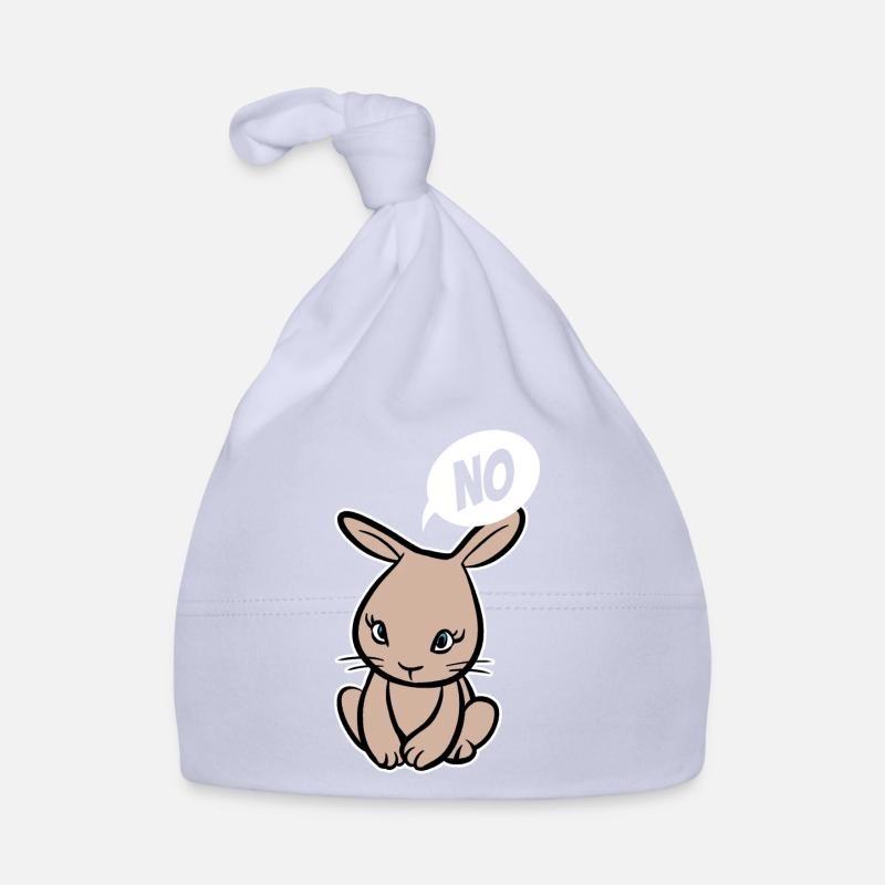 No, I don't have to! - Rabbit - Saying Organic Baby Cap