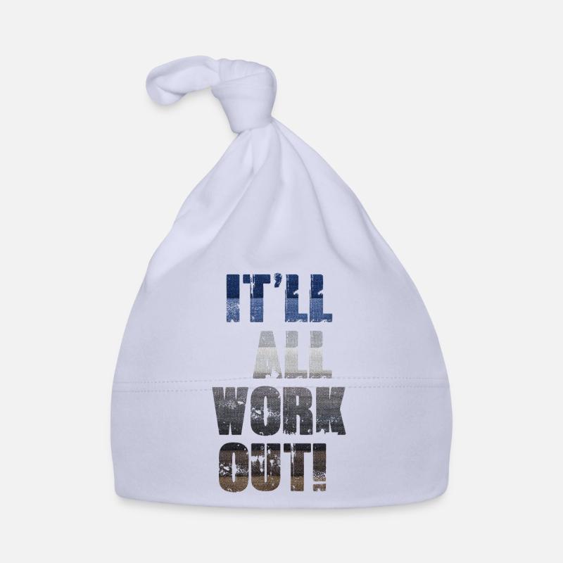 Es wird alles klappen Baby Bio-Mütze