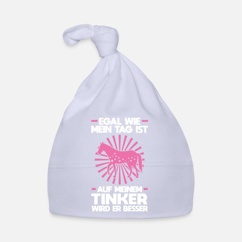 Tinker Pferd Reiter Geschenk Baby Bio-Mütze