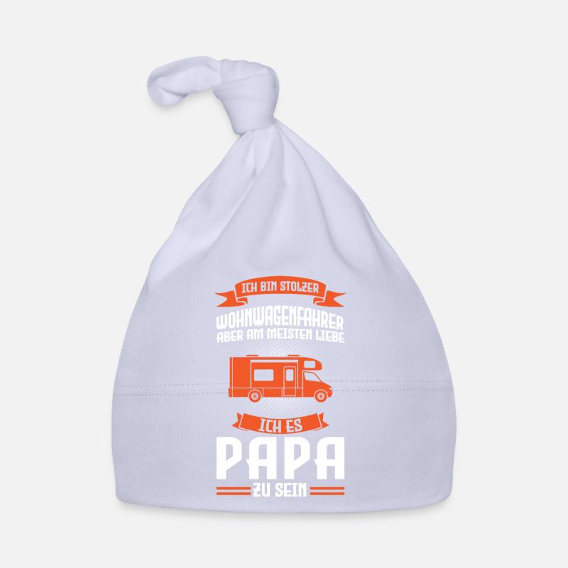 Camper Papa Vater Geschenk Baby Bio-Mütze