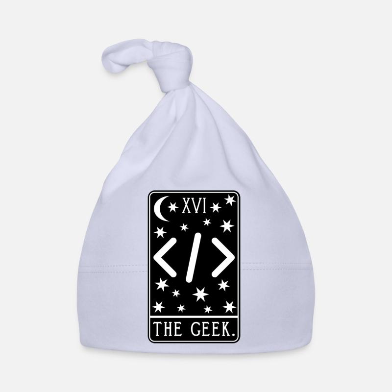 Carte de Tarot Programmeur - Code de développeur Coding Geek Bonnet bio Bébé