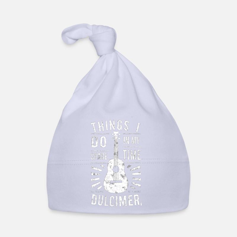 Cadeau pour les amateurs de dulcimer Bonnet bio Bébé