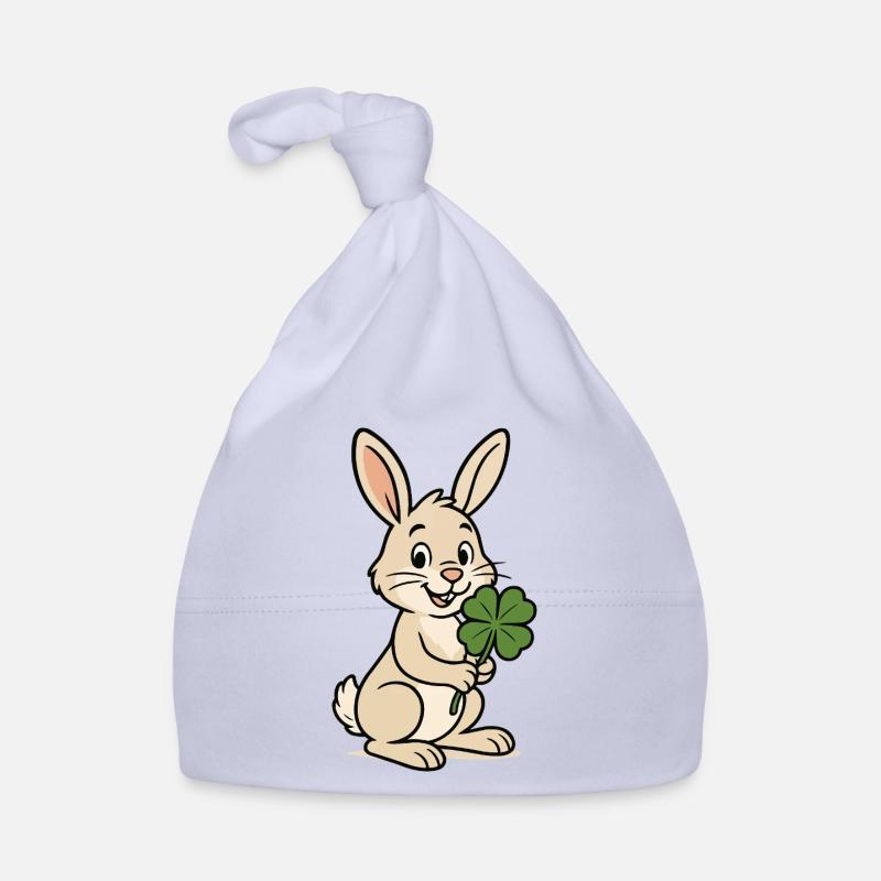 hase kleeblatt Baby Bio-Mütze