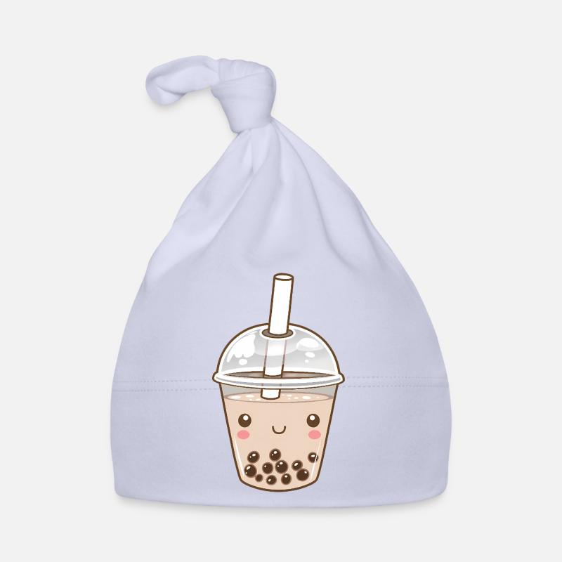 Kawaii Bubble Tea Organic Baby Cap