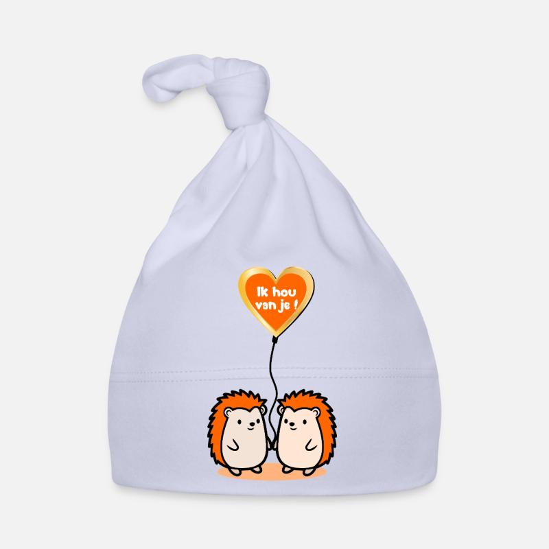 Ich liebe euch, Igel Baby Bio-Mütze