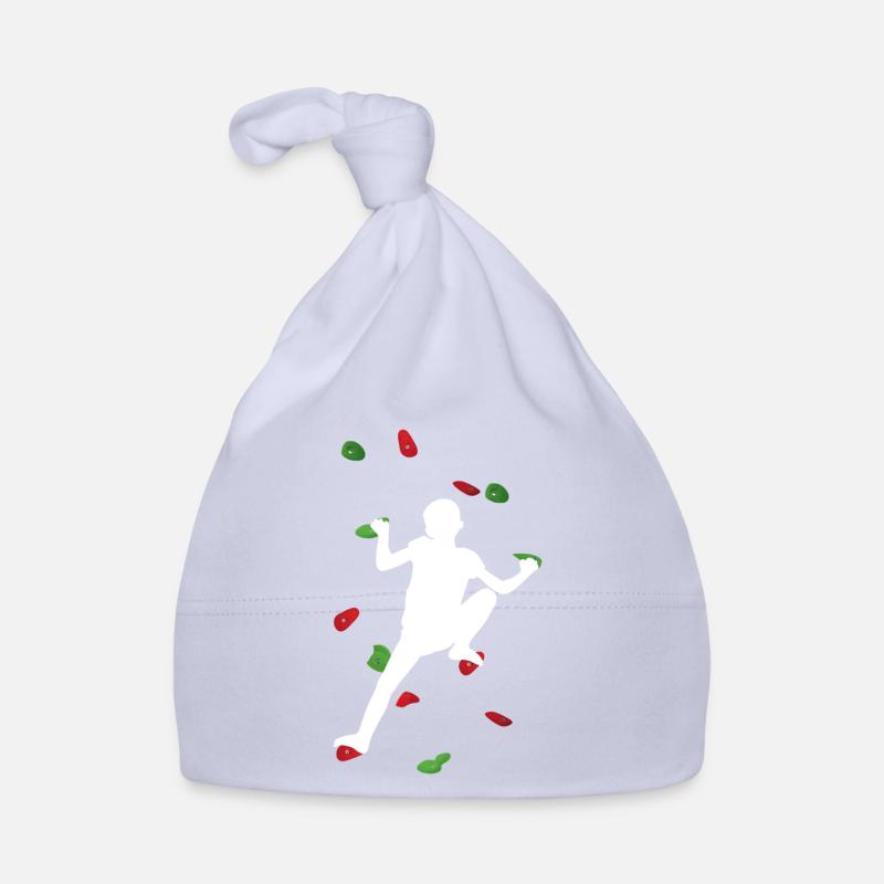 Kids White Climbing Wall – small Boulder Organic Baby Cap