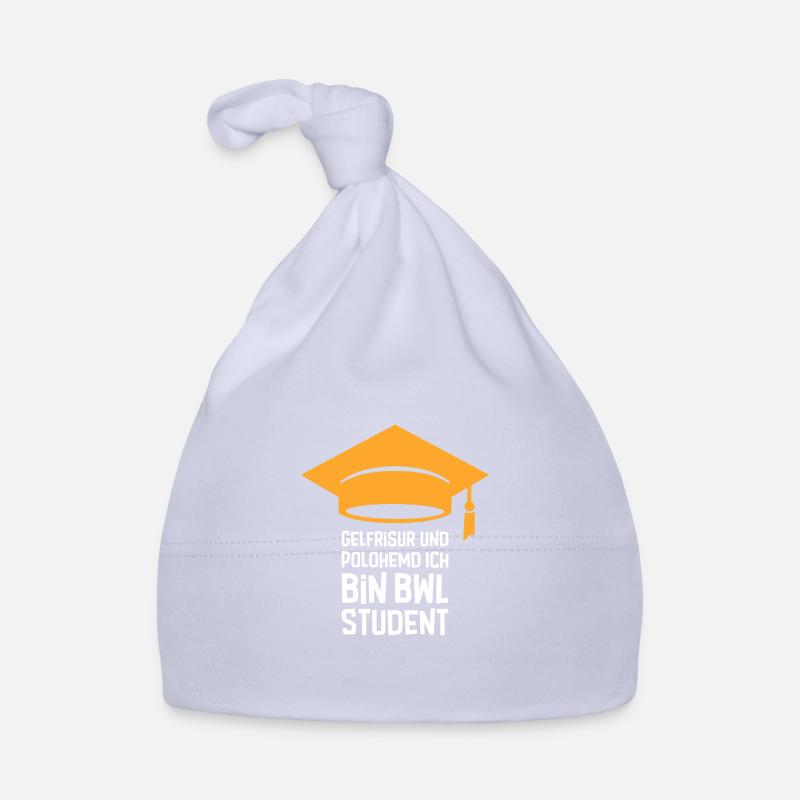 BWL Student Abschluss Bachelor Geschenk Baby Bio-Mütze
