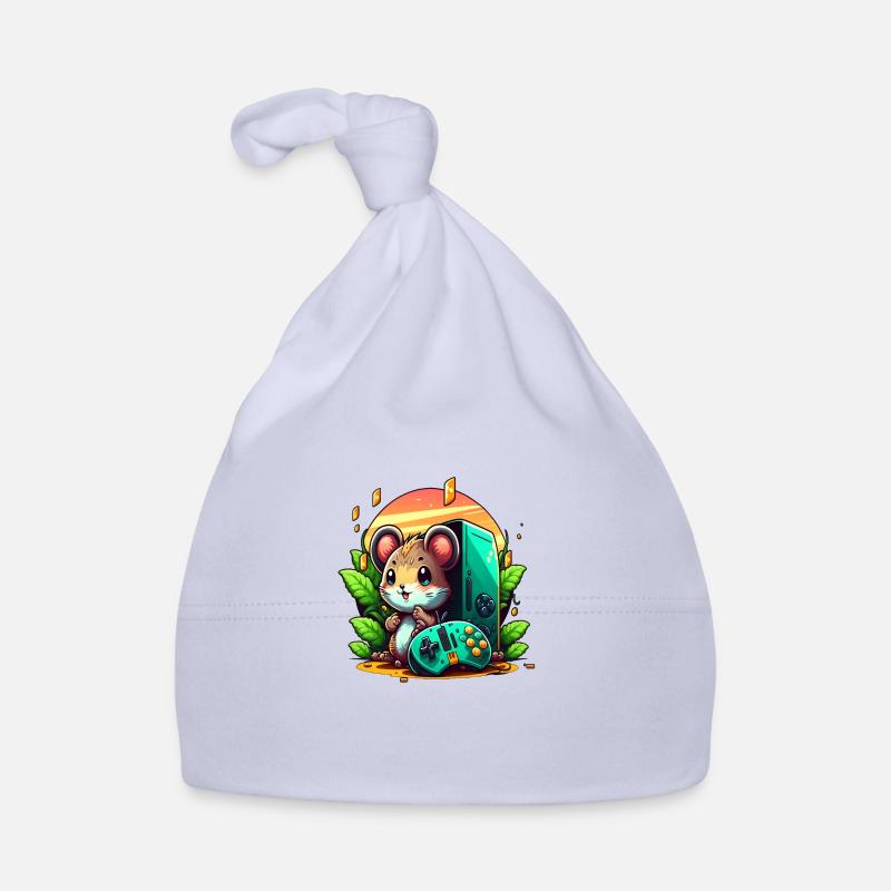 Gaming Maus Baby Bio-Mütze