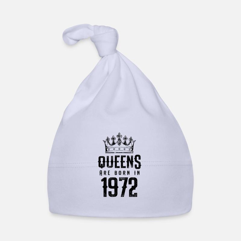 né en 1972 - Bonnet bio Bébé - ciel