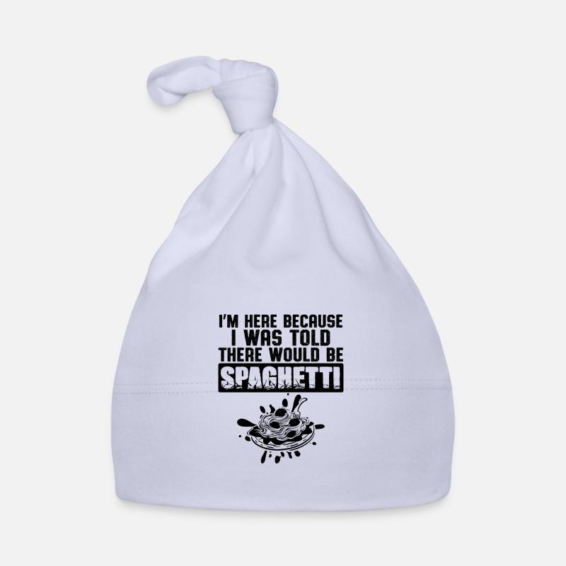 spaghetti pasta Baby Bio-Mütze