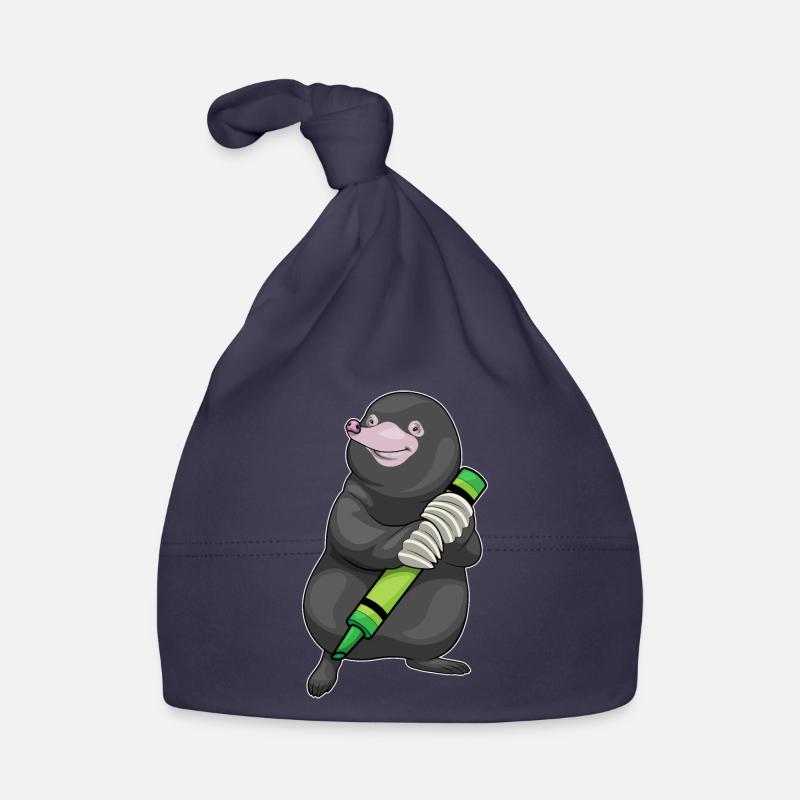 École de crayon de taupe Bonnet bio Bébé
