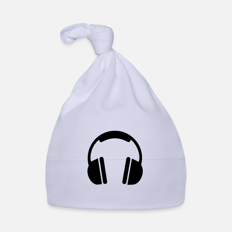 Kopfhörer Symbol Baby Bio-Mütze