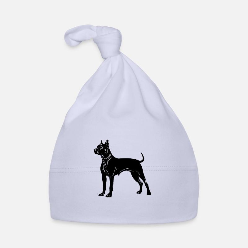 Icône du chien Pit Terrier Bonnet bio Bébé