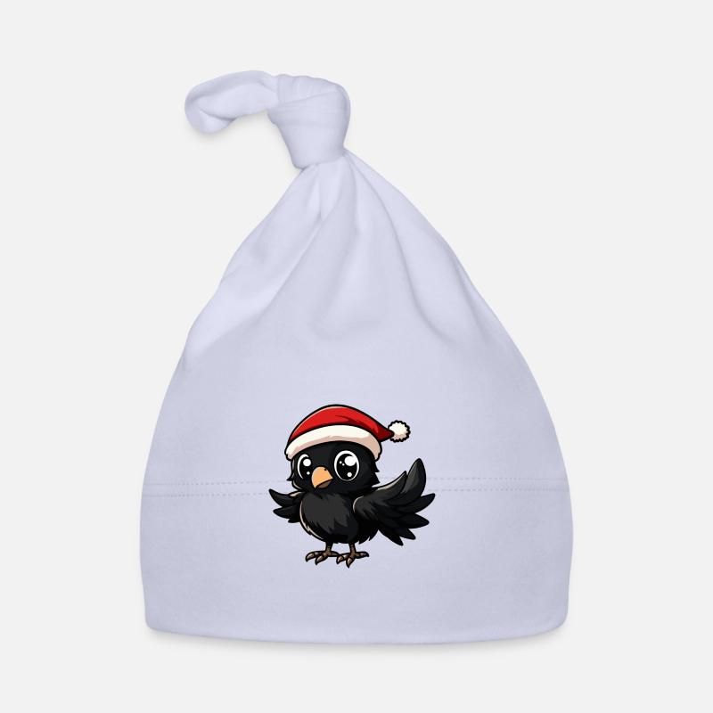 Corbeau Corbeau Noël mignon Bonnet bio Bébé