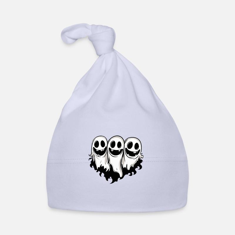 Ghosts Halloween Ghost Organic Baby Cap