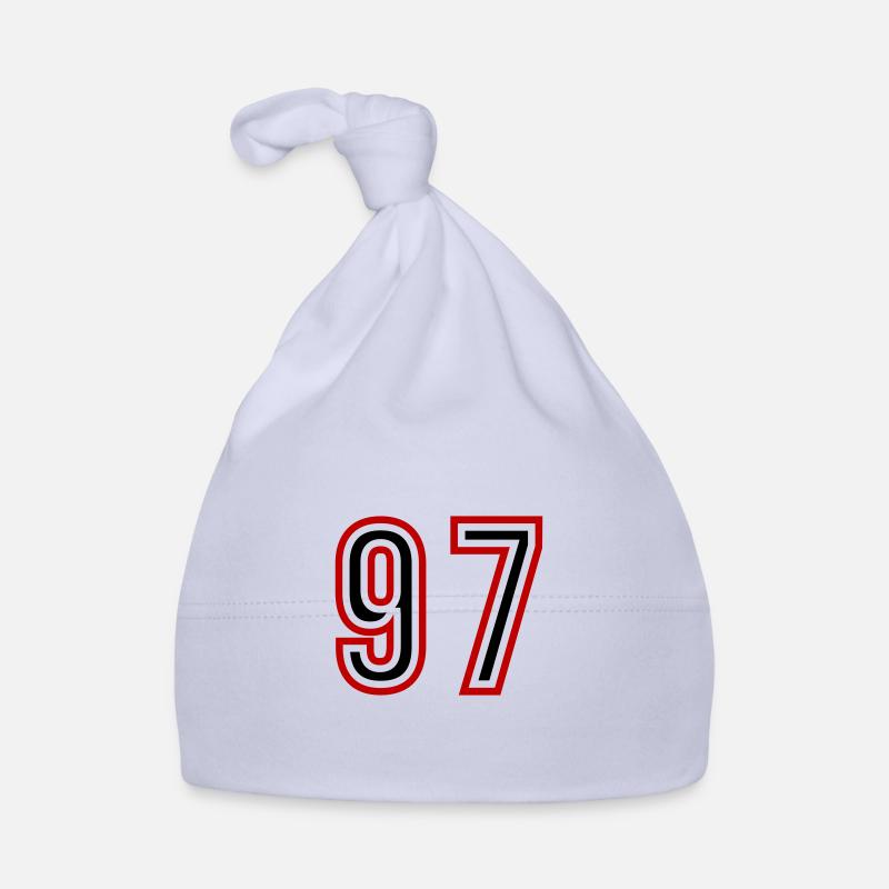 97 Number Years Jersey Organic Baby Cap