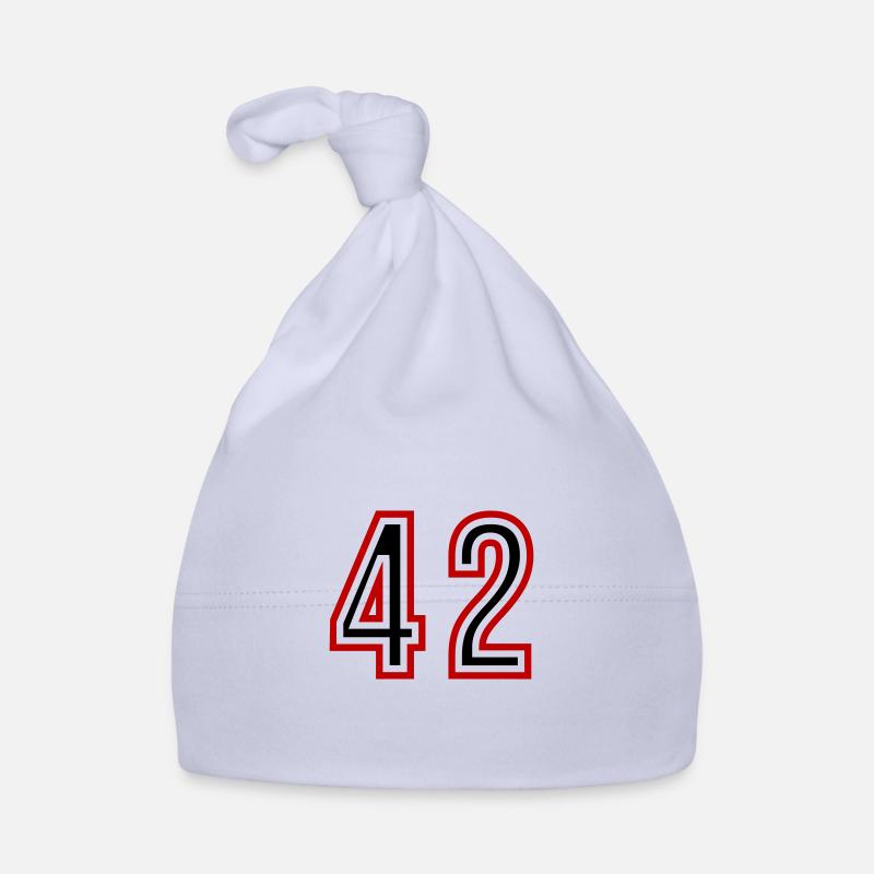 42 Number Years Jersey Organic Baby Cap