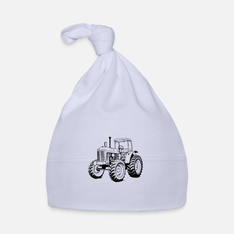 Tractor icon Organic Baby Cap