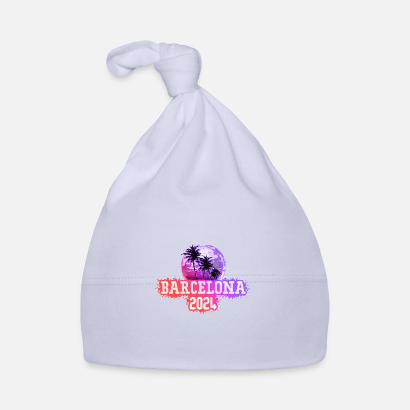 Palmiers de Barcelone 2024 Bonnet bio Bébé