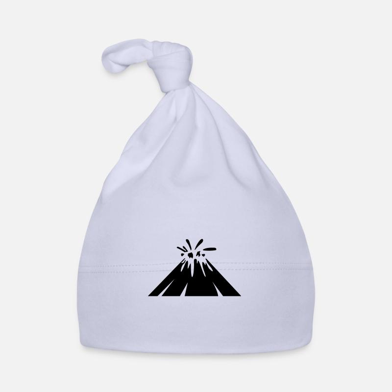 Icône de volcan Bonnet bio Bébé