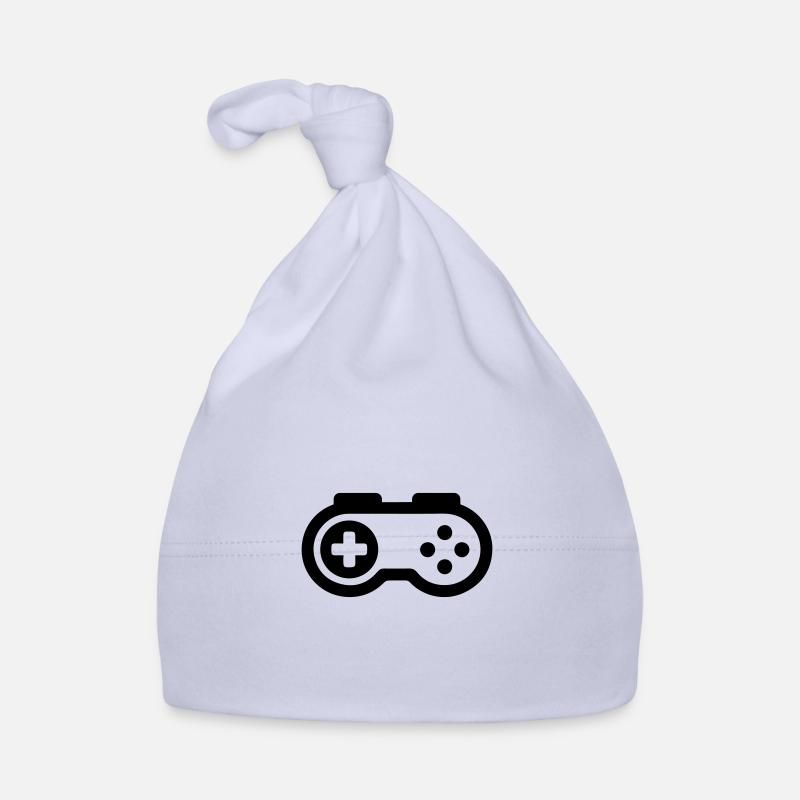 Icône de manette de jeu Gamer Bonnet bio Bébé
