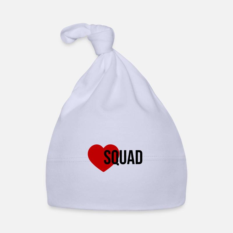Squad Herz Baby Bio-Mütze